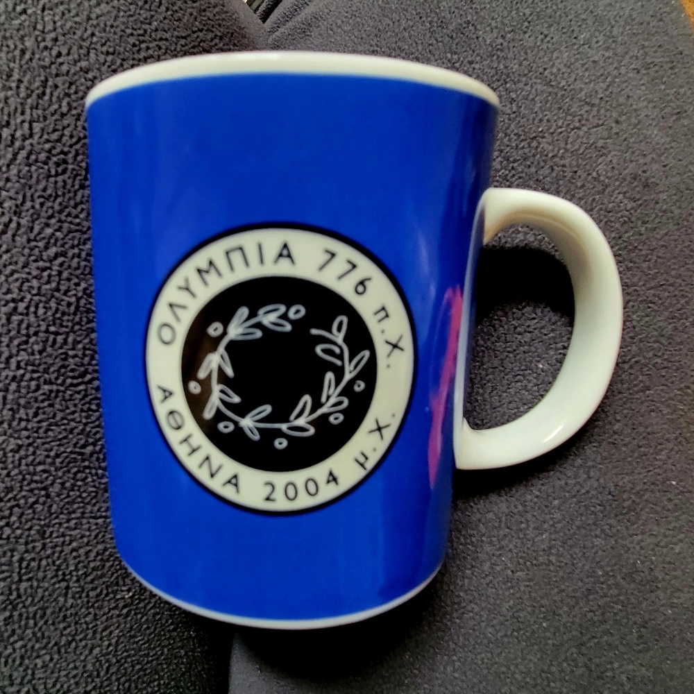 2004 Athens Greece Olympics coffee mug cup